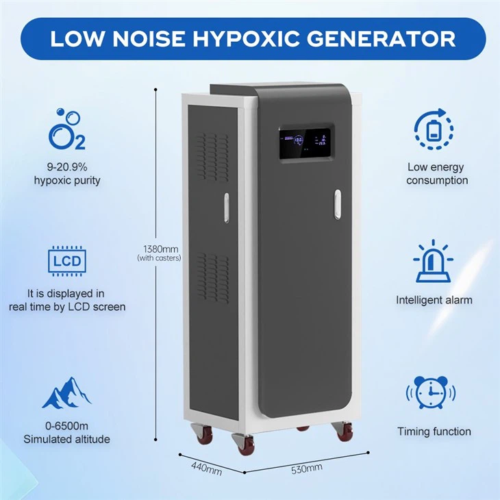 IHT IHHT Device 20L Smart Hypoxic Generator With Large Screen Displays O2/CO2 Concentration Altitude & Spo2 For Home Fitness suppliers